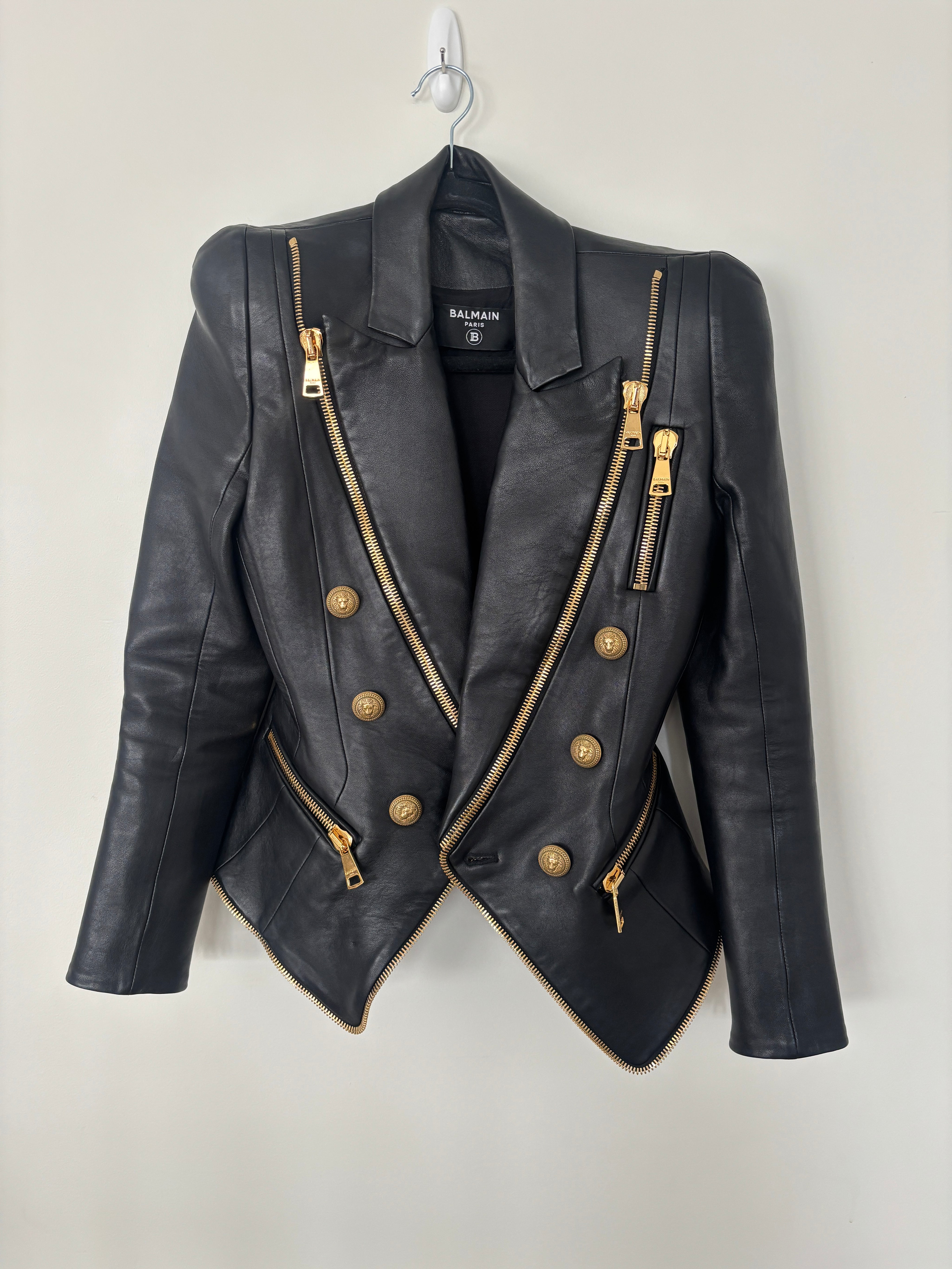 Balmain Leather Jacket