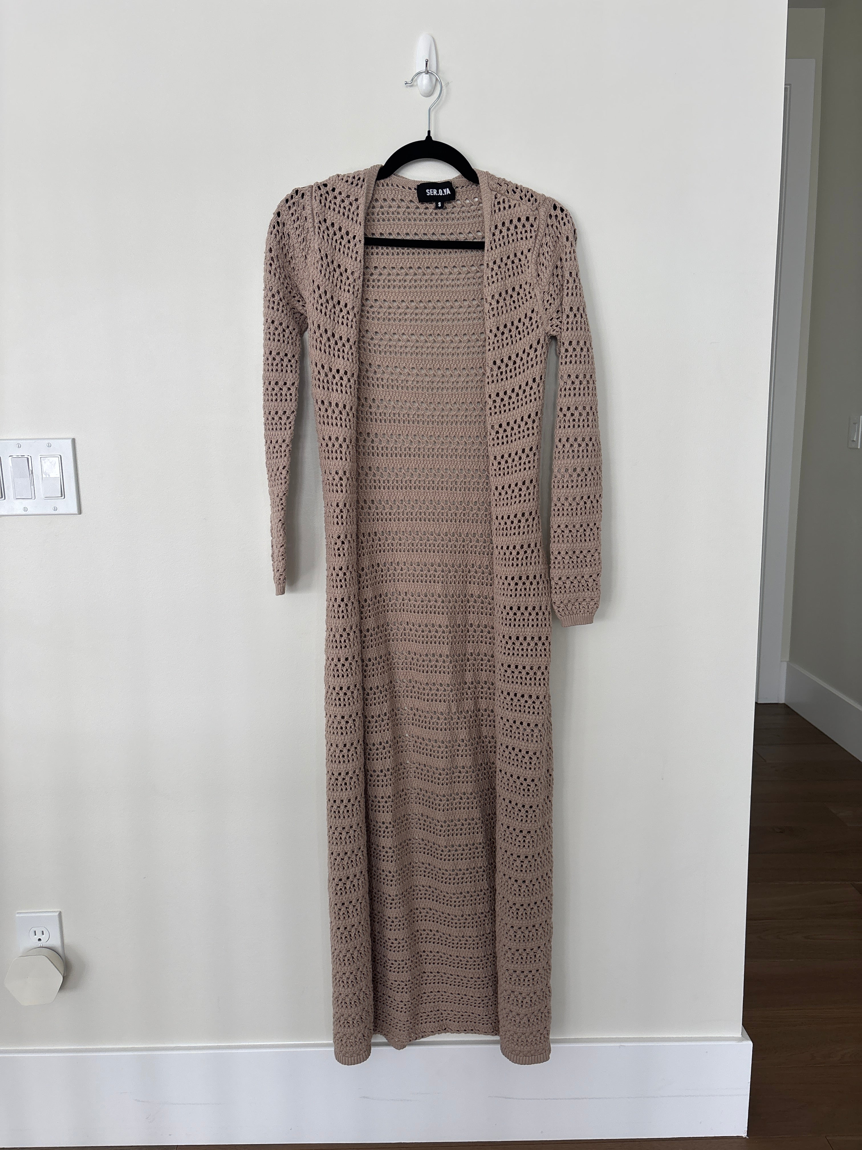 Cardigan and Skirt Set