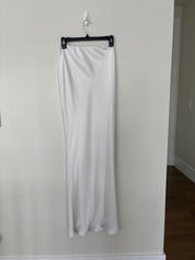 White Top and Skirt Set