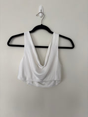 White Top and Skirt Set