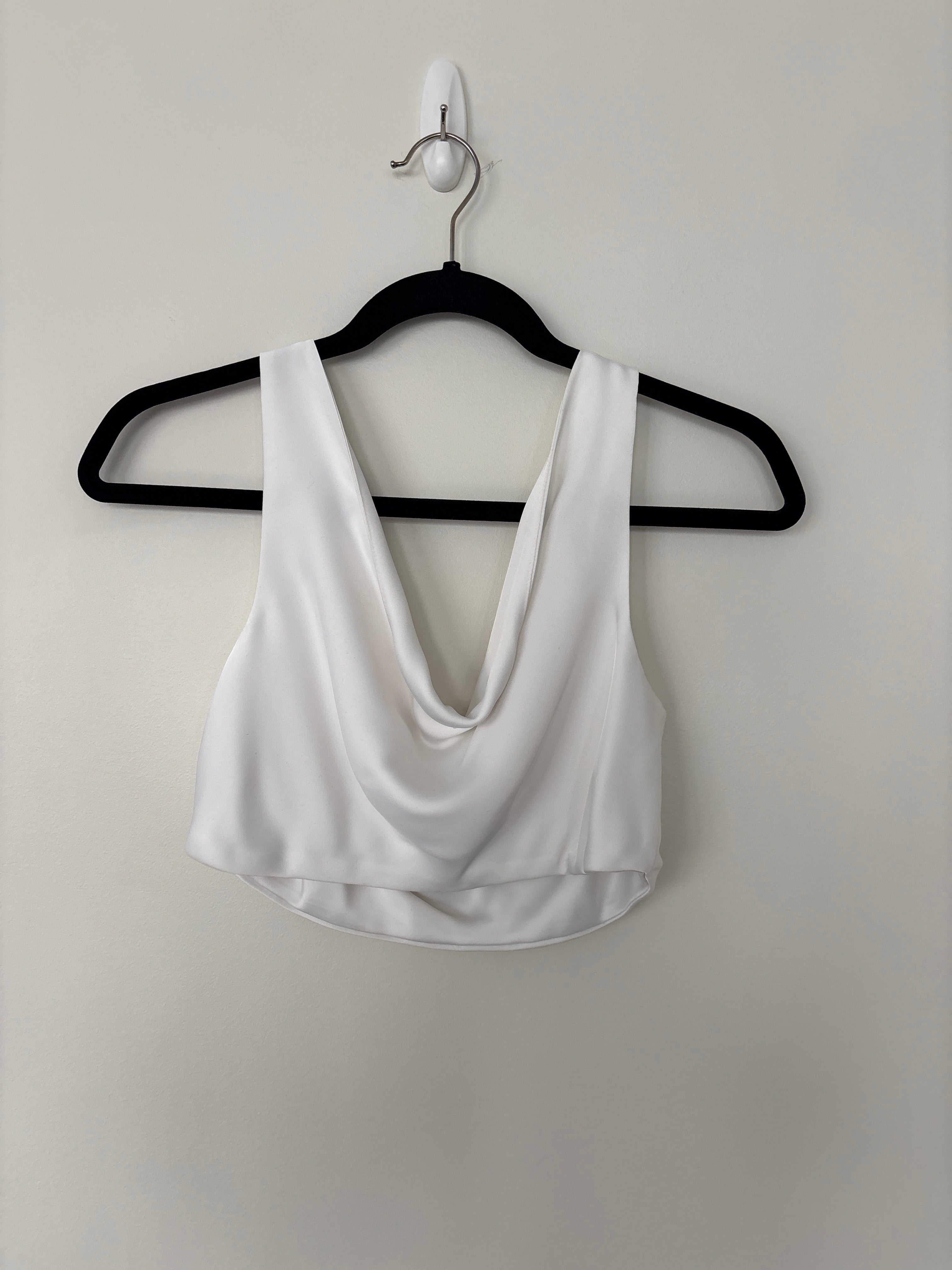 White Top and Skirt Set