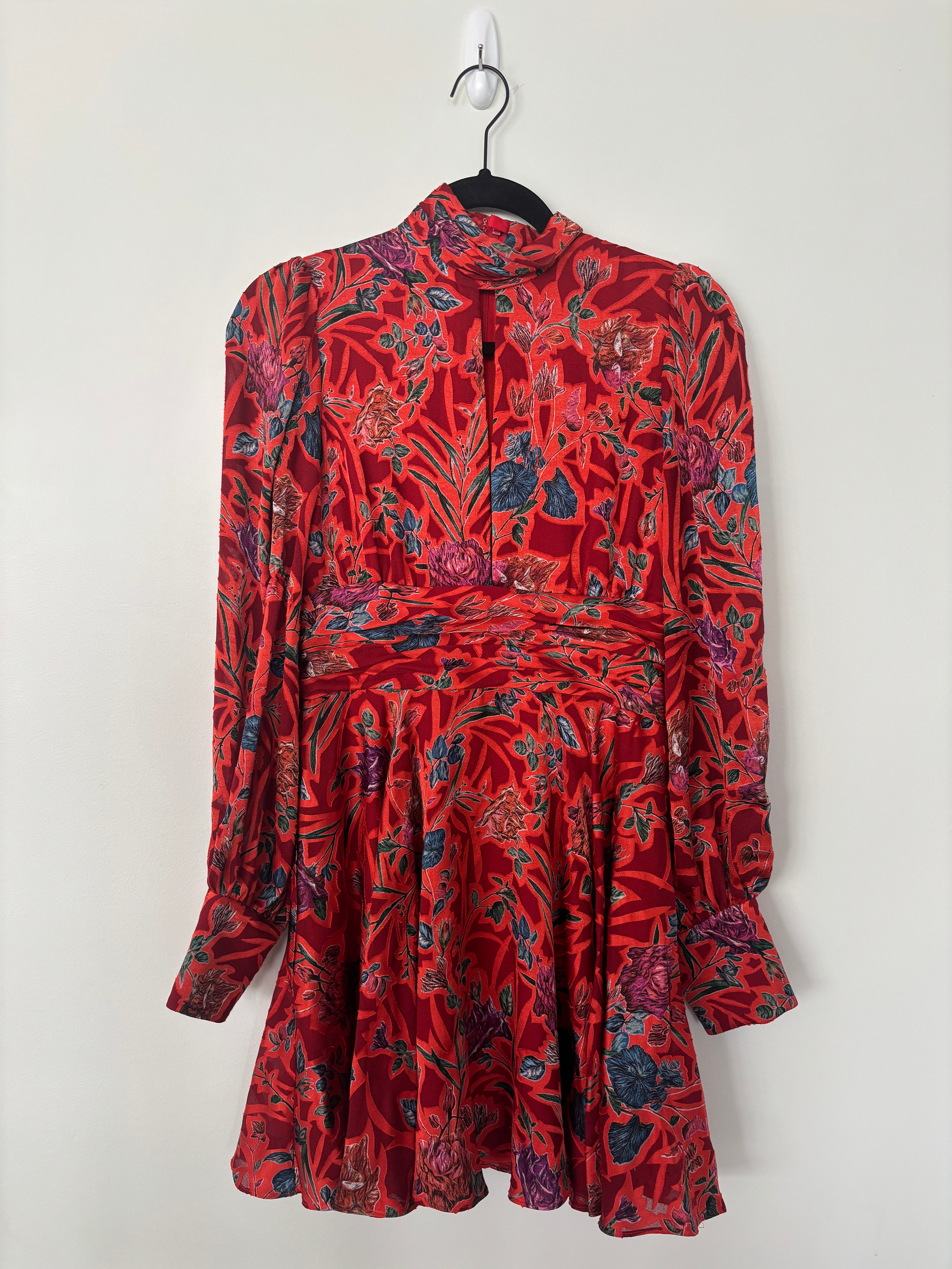 Red Long Sleeve Dress