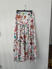 Coastal Cropped Tank and Skirt Set