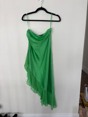 Green Top and Skirt Set