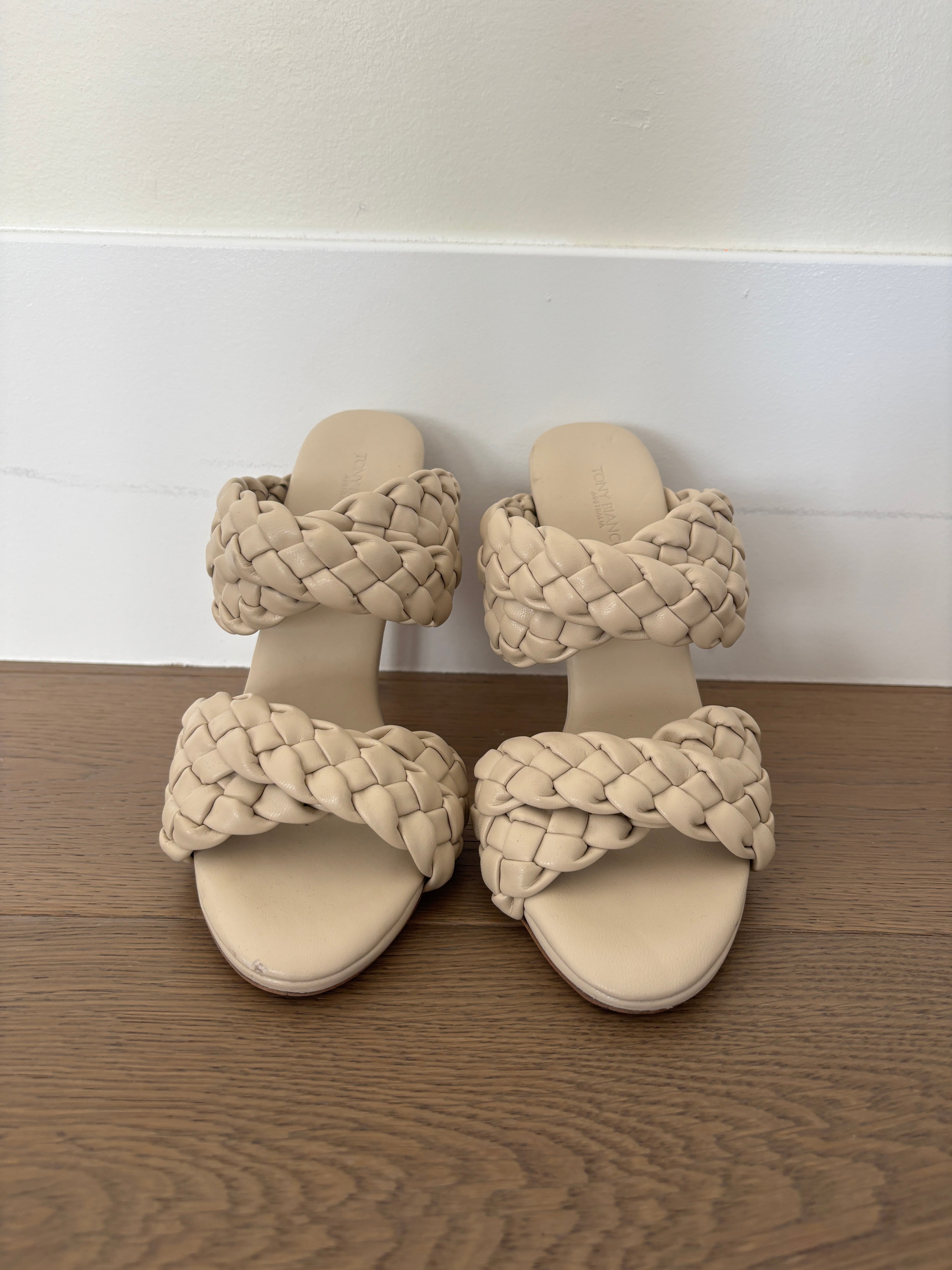 Braided Sandal Heels