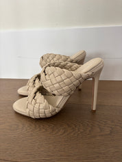Braided Sandal Heels