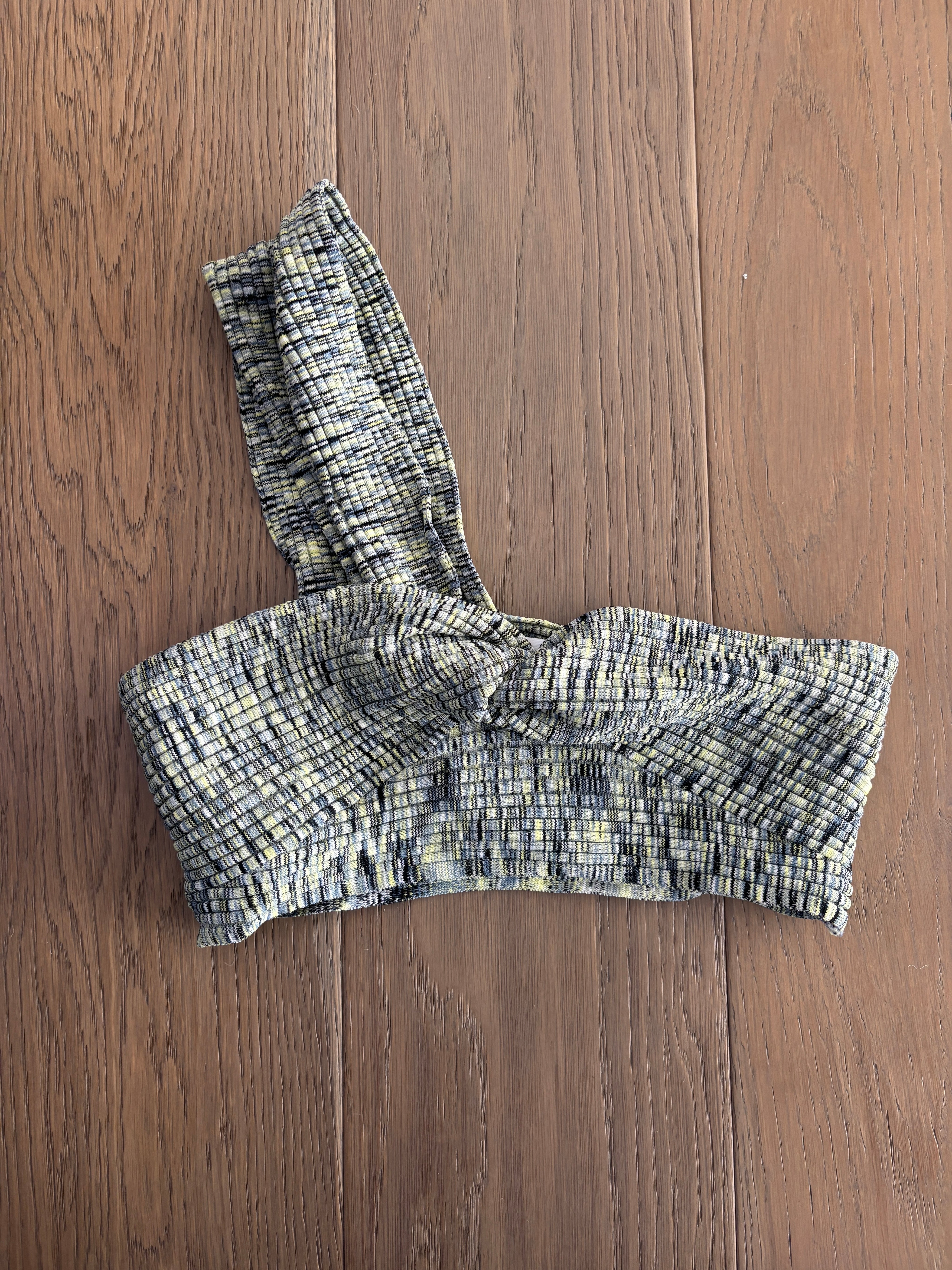 Light Green Knit Top and Skirt Set