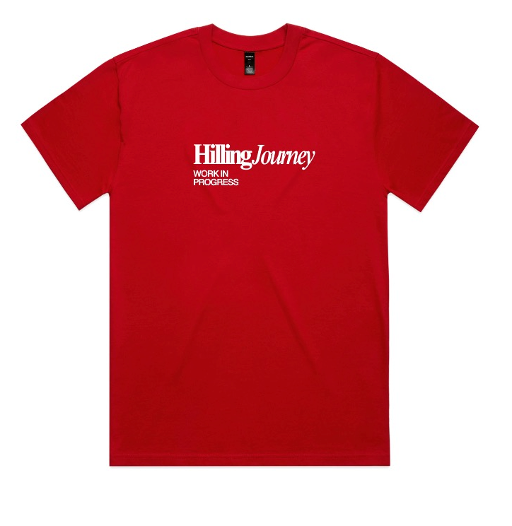 Hilling Journey Classic Tee (Red) - Black Friday Special 25% off Retail